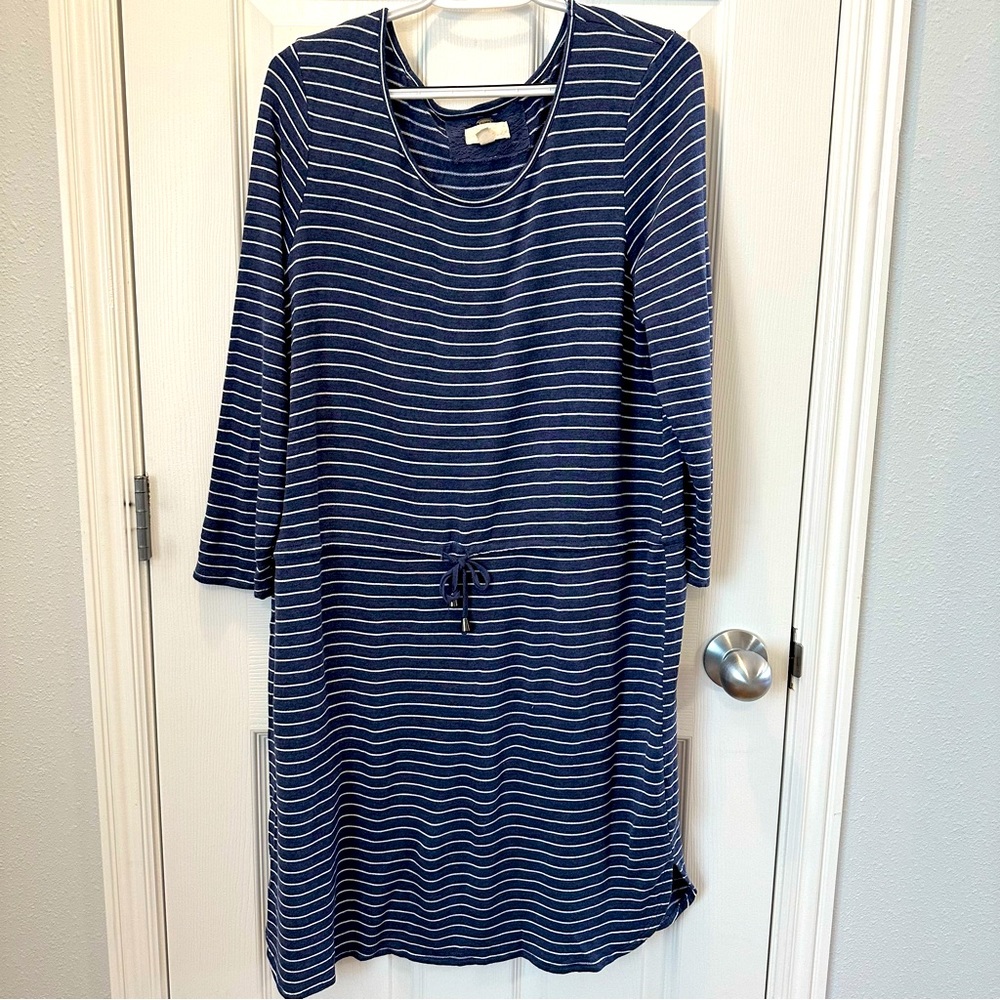 CUPIO stripe cozy dress - practically new